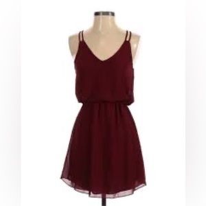 Tobi Wine Cocktail Dress
